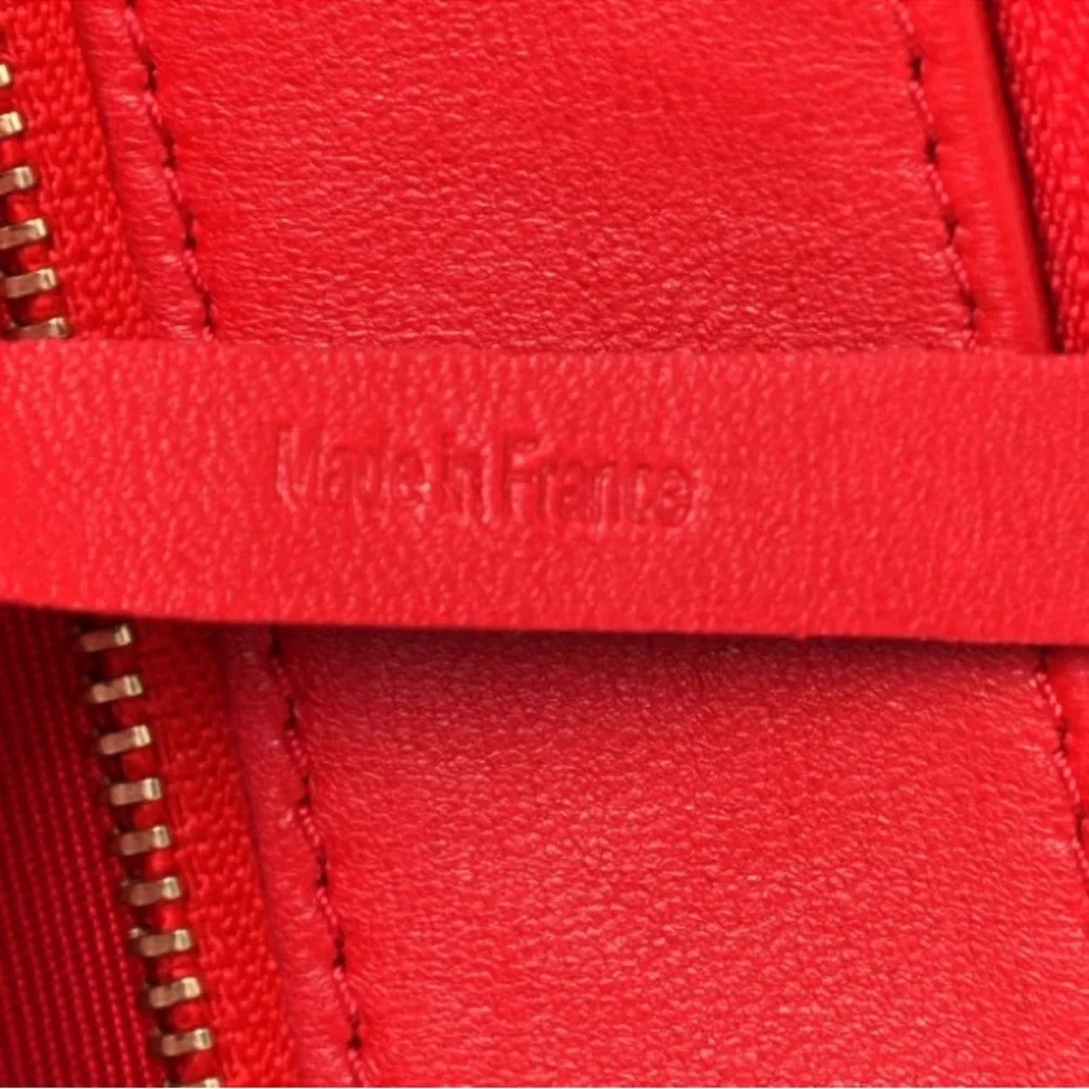 Christian Louboutin Red patent cris spiked leather Pouch for I pad or much more! - Picture 13 of 14